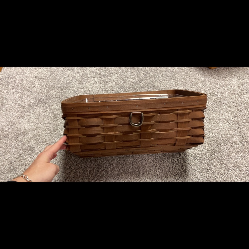 Longaberger desktop organizer